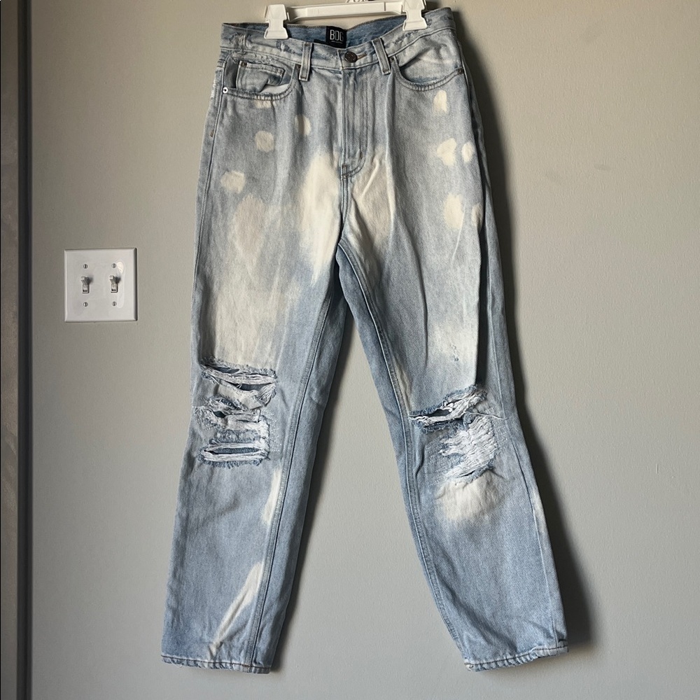 BDG Light Blue Slim Straight Jeans